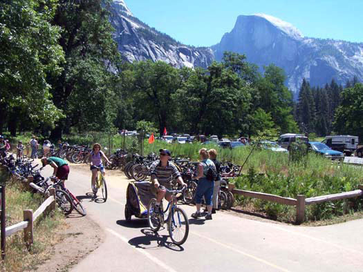 Biking Yosemite Valley NPS Photo